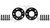 Perfco Hubcentric 16mm Wheel Spacers (Pair) + Bolts - Mini Clubman (R55) 2007-2015